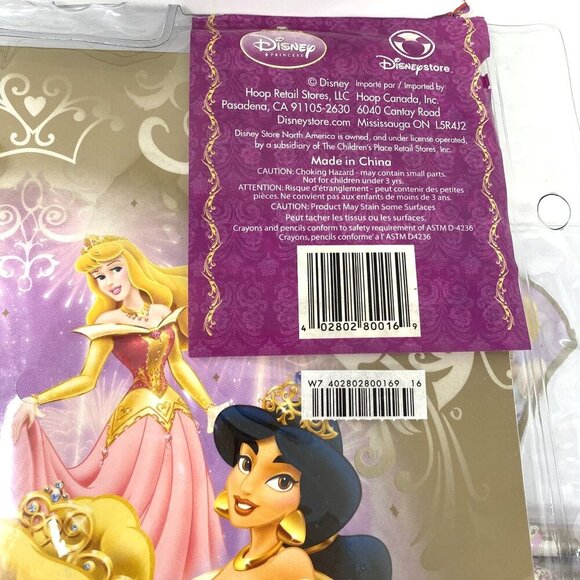 Disney Store Princess Building Character Study Kit School Set Preowned - Picture 6 of 6